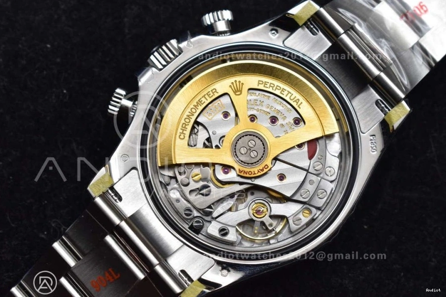 Edition 904L Bracelet Clone Dial 126506 Sticks DD4131 1:1 Daytona Super Asian Markers SS SS Best VSF 904L on Ice Blue 1127